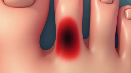 black-spot-under-a-toenail-common-causes